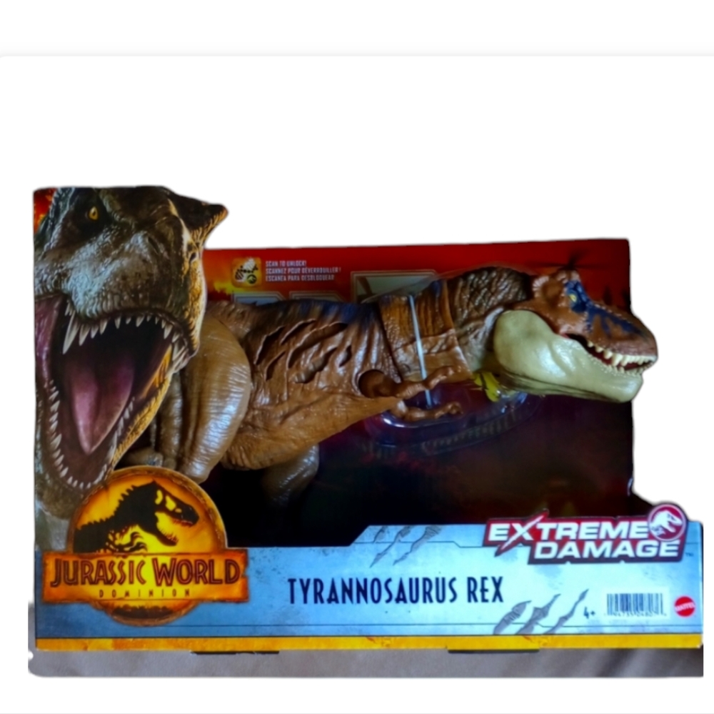 Jurassic World T-Rex Action Figure - Jurassic Park Tyrannosaurus Rex Collectible